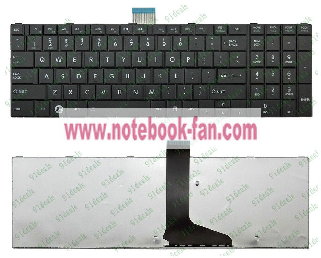 New Toshiba 9Z.N7TSV.001 9Z.N7USV.001 V000271010 US keyboard - Click Image to Close